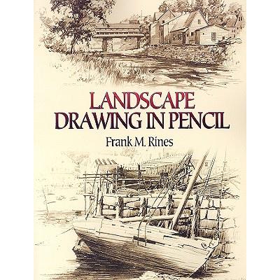 Landscape Drawing in Pencil