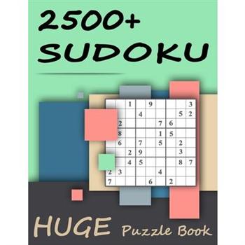 2500+ Sudoku - Huge Puzzle Book