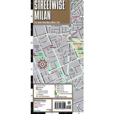 Streetwise Milan Map | 拾書所
