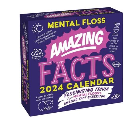 Amazing Facts from Mental Floss 2024 Day-To-Day Calendar