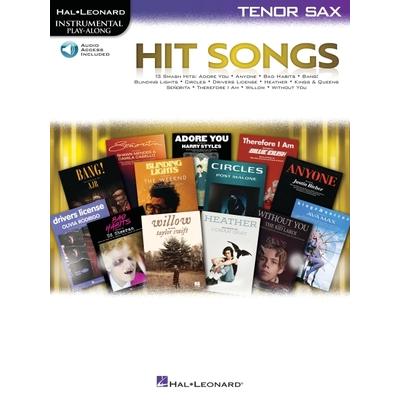 Hit Songs: Tenor Sax Play-Along with Audio Demo and Backing Tracks