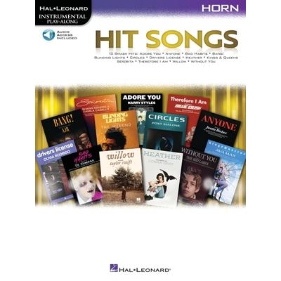 Hit Songs: Horn Play-Along with Demo & Backing Tracks for Play-Along Fun