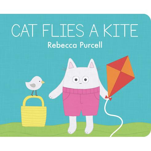 Cat Flies a Kite