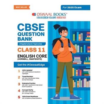 Oswaal CBSE Question Bank Class 11 English Core, Chapterwise and Topicwise Solved Papers For 2025 Exams