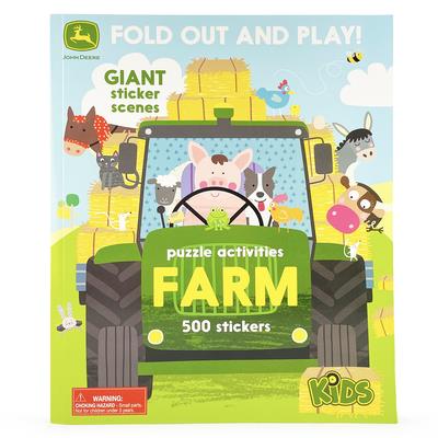 Farm: 500 Stickers and Puzzle Activities