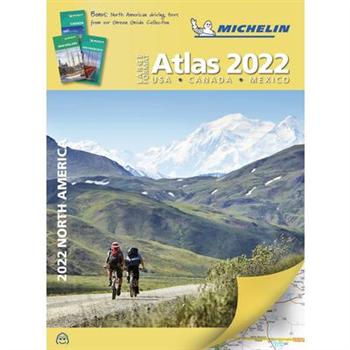 Michelin North America Large Format Road Atlas 2022