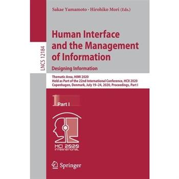 Human Interface and the Management of Information. Designing Information