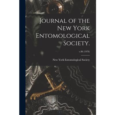 Journal of the New York Entomological Society.; v.86 (1978)