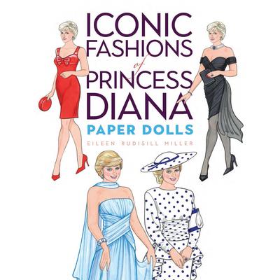 Iconic Fashions of Princess Diana Paper Dolls