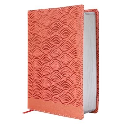 Nirv, Giant Print Compact Bible, Leathersoft, Peach, Comfort Print
