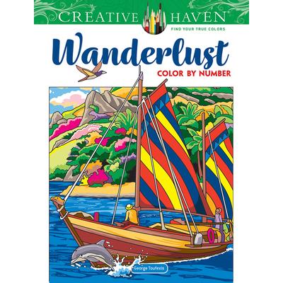 Creative Haven Wanderlust Color by Number | 拾書所