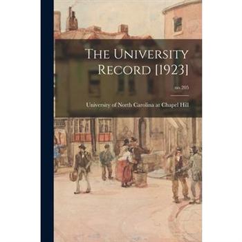 The University Record [1923]; no.205