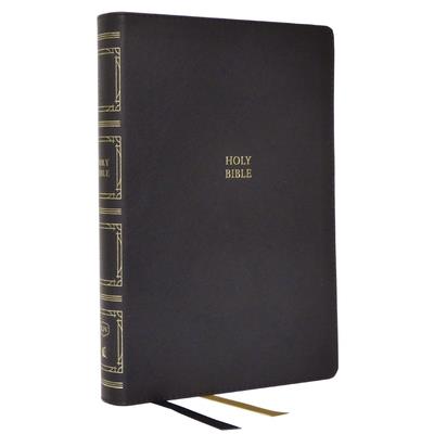 Kjv, Paragraph-Style Large Print Thinline Bible, Leathersoft, Black, Red Letter, Comfort Print