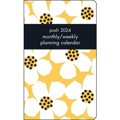Posh 12-Month 2024 Monthly/Weekly Planner Calendar | 拾書所