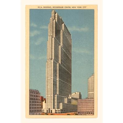 Vintage Journal RCA Building, Rockefeller Center, New York City
