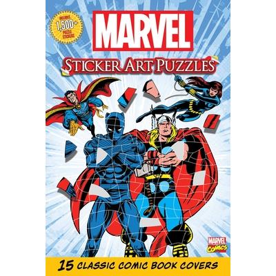 Marvel Sticker Art Puzzles