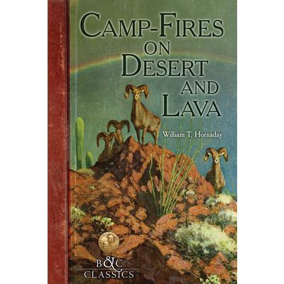 Camp-Fire on Desert and Lava