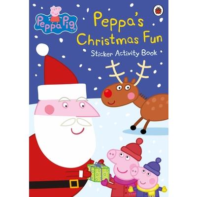 Peppa Pig：Peppa`s Christmas 粉紅豬小妹：珮珮的聖誕節(貼紙遊戲書)