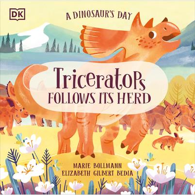 A Dinosaur’s Day: Triceratops Follows Its Herd