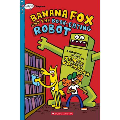 Banana Fox and the Book-Eating Robot: A Graphix Chapters Book (Banana Fox #2), 2