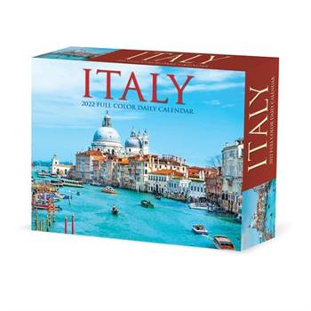 Italy 2022 Box Calendar, Travel Daily Desktop