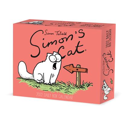 Simon’s Cat 2022 Box Calendar, Daily Desktop