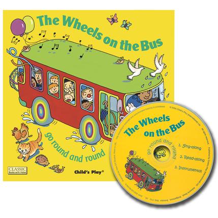 The Wheels on the Bus: Go Round and Round (Book &amp; CD)