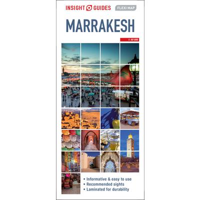 Insight Guides Flexi Map Marrakesh （Insight Maps）