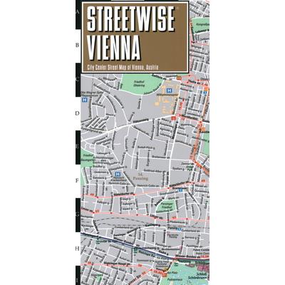 Streetwise Vienna Map - Laminated City Center Street Map of Vienna, Switzerland | 拾書所