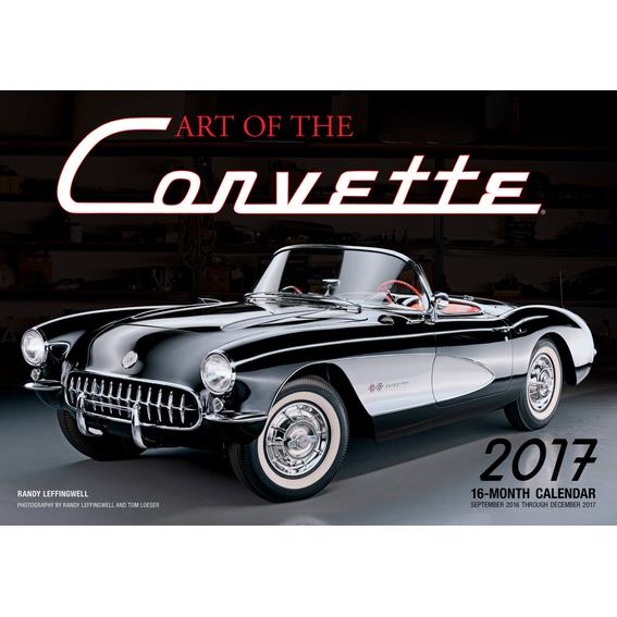 Art of Corvette 2017 Calendar