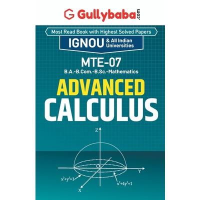 MTE-07 Advanced Calculus | 拾書所