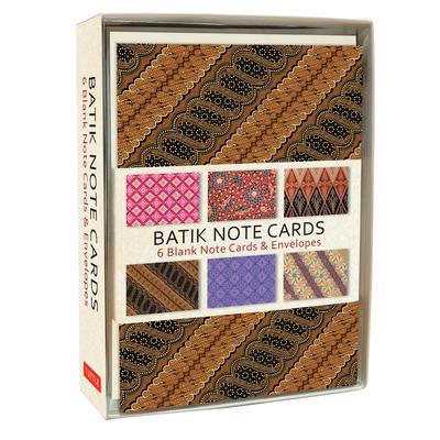 Batik Note Cards