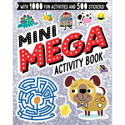 Mini Mega Sticker Book Silver