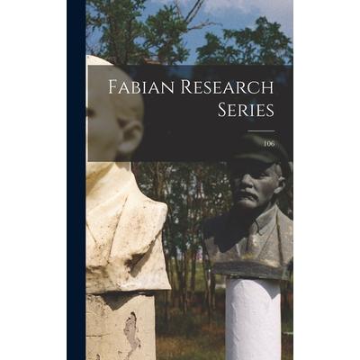 Fabian Research Series; 106