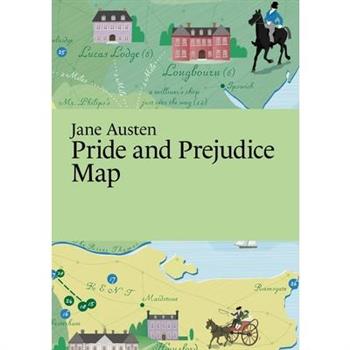 Jane Austen: Pride and Prejudice Map
