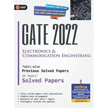 GATE 2022 Electronics & Communication Engineering - 35 Years Topic-wise Previous Solved Papers