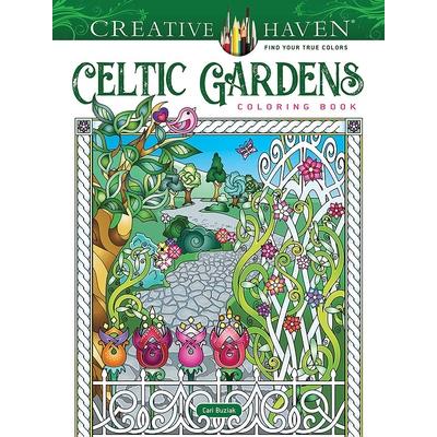 Creative Haven Celtic Gardens Coloring Book | 拾書所