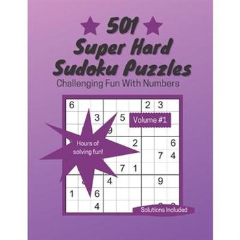 501 Super Hard Sudoku Puzzles