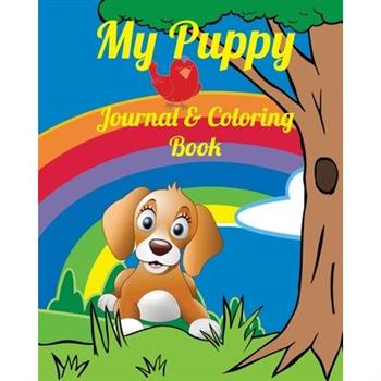 My Puppy Journal & Coloring book