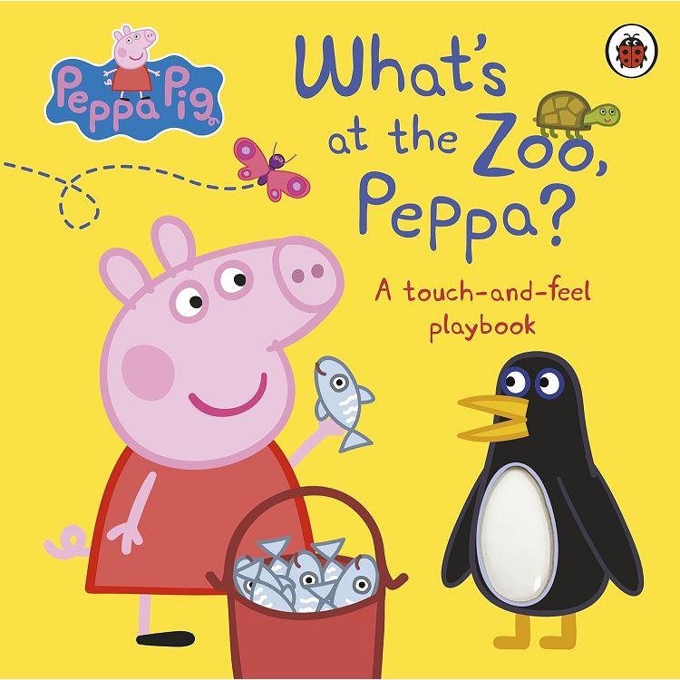 Peppa Pig: What`s At The Zoo- Peppa? : A Touch-and-Feel Playbook