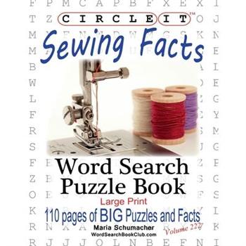 Circle It, Sewing Facts, Word Search, Puzzle Book