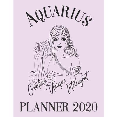 Aquarius Horoscope Dated Daily Planner/Daily Diary for 2020