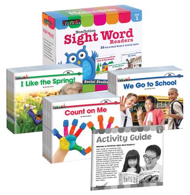 Nonfiction Sight Word Readers Set 1(25冊合售)小兒跨學科常見單字閱讀盒1