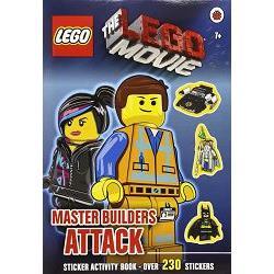 LEGO：The LEGO Movie：Master Builders Attack Sticker Book 樂高玩電影貼紙書