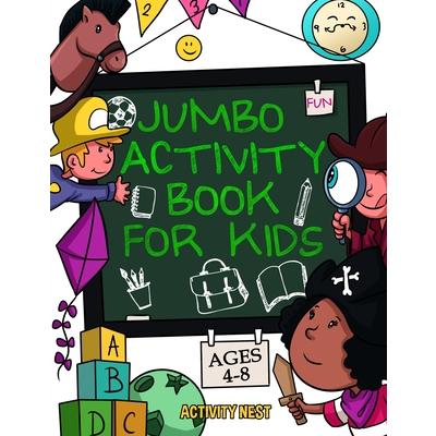 Jumbo Activity Book for Kids Ages 4-8