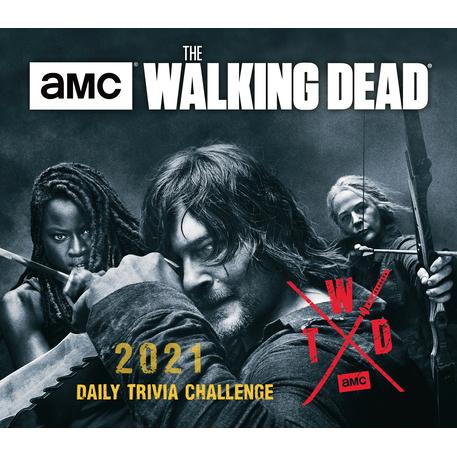 2021 AMC the Walking Dead(r) Daily Trivia Challenge Boxed Daily Calendar