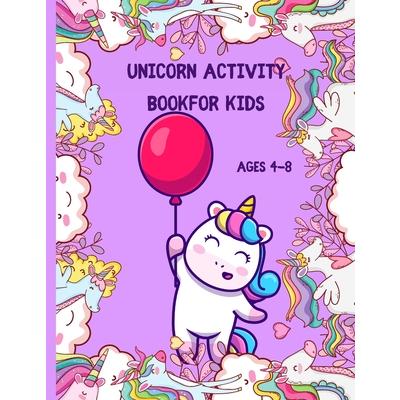 Unicorn Activity Book for Kids ages 4-8