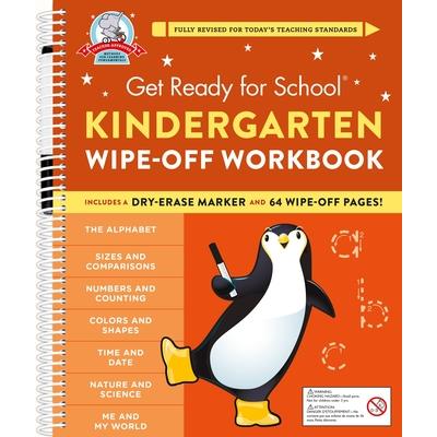 Get Ready for School: Kindergarten Wipe-Off Workbook