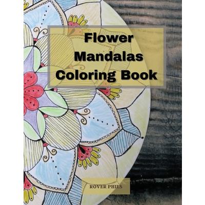 Flower Mandalas Coloring book | 拾書所