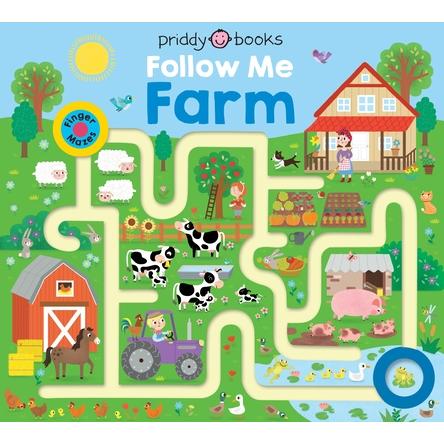 Maze Book: Follow Me Farm (Finger Mazes- 1)
